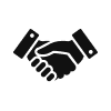握手アイコン